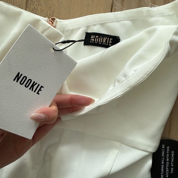 Nookie white Strapless Jumpsuit - Picture 4 of 4